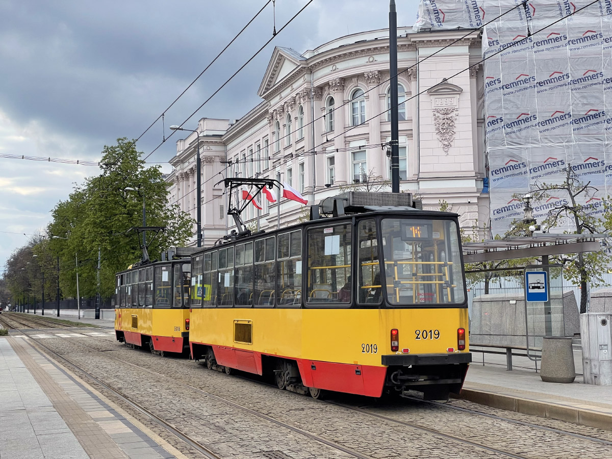 Варшава, Konstal 105Ni № 2019