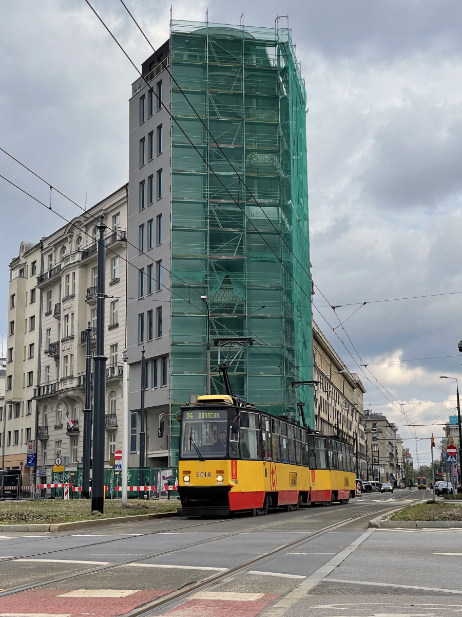 Варшава, Konstal 105Ni № 2018