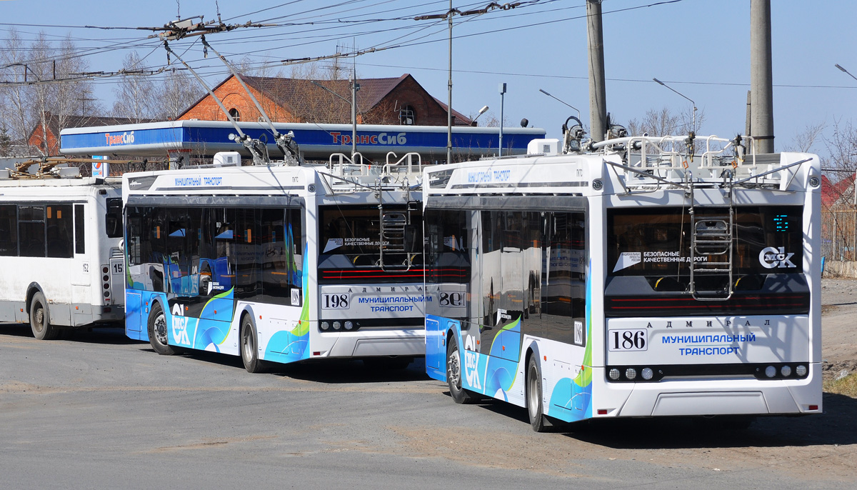 Омск, ПКТС-6281.00 «Адмирал» № 186