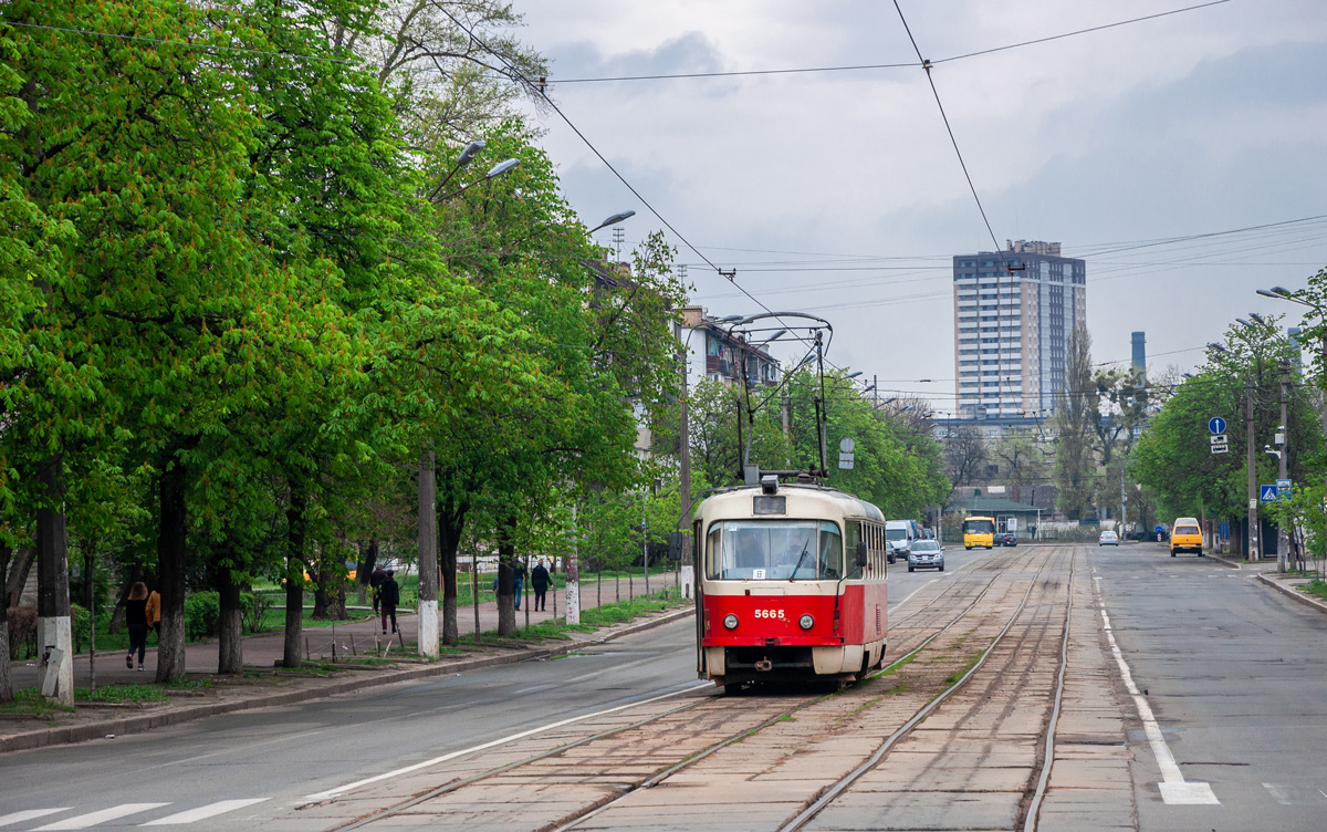 Киев, Tatra T3 № 5665