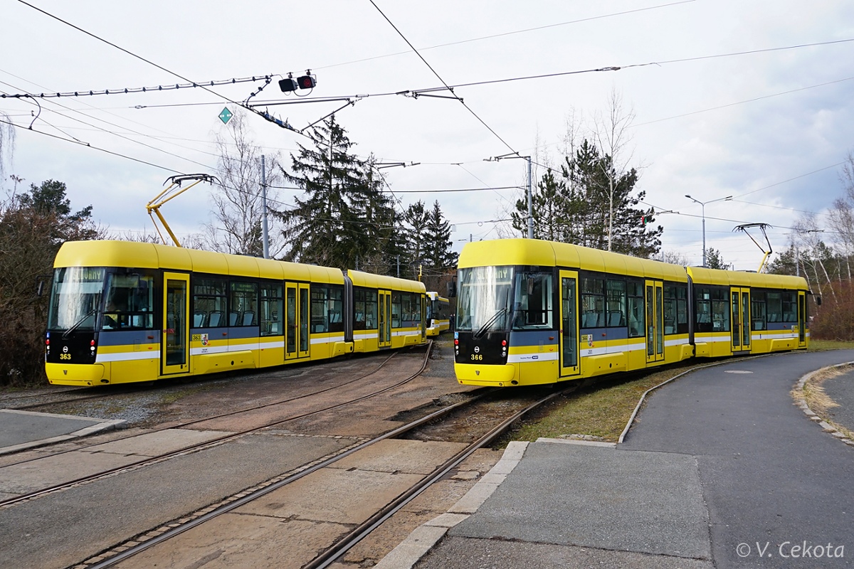 Пльзень, Vario LF2/2 IN № 363; Пльзень, Vario LF2/2 IN № 366