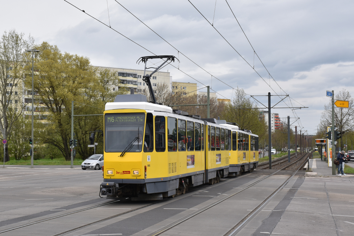Berlin, Tatra KT4DM Nr. 6113; Berlin — Ende des Tatra-Einsatzes
