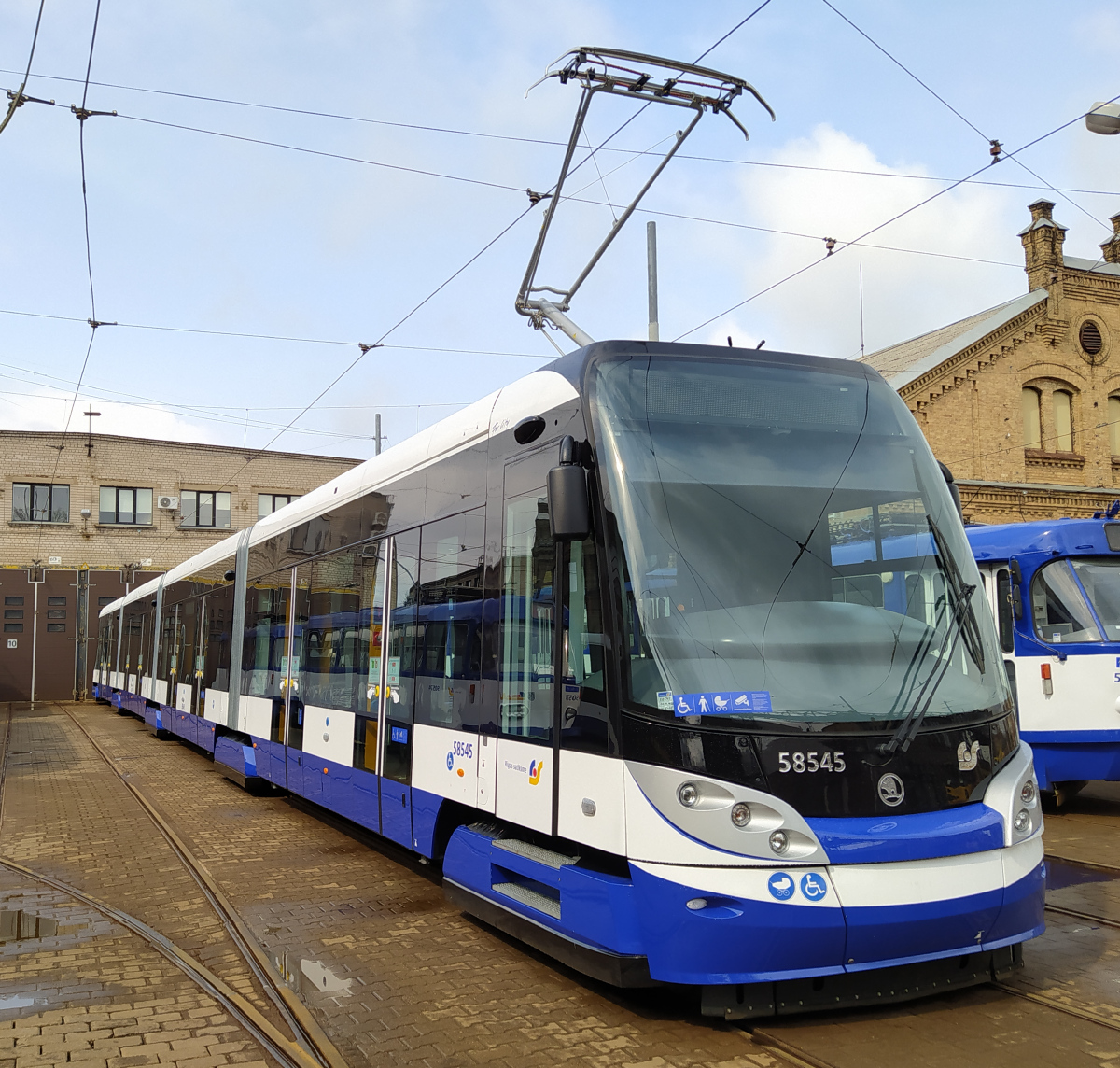 Рига, Škoda 15T2А ForCity Alfa Riga № 58545