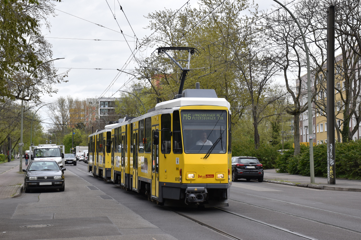 Берлин, Tatra KT4DM № 6113; Берлин — Последние дни работы вагонов Tatra в Берлине