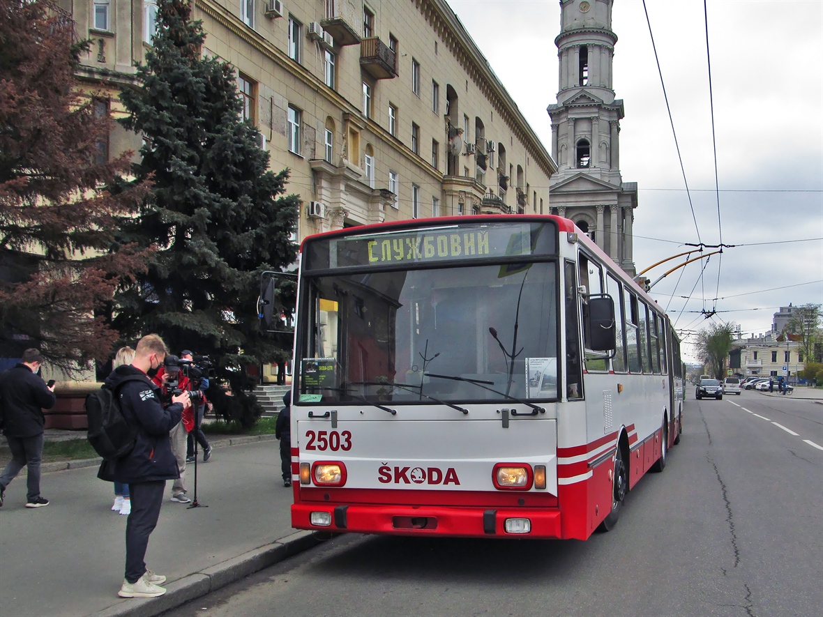 Harkiv, Škoda 15Tr13/6M № 2503; Harkiv — Kharkiv trolleybus birthday 1.05.2021