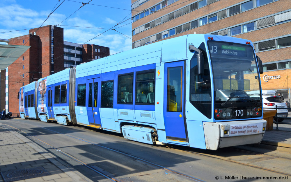 Осло, Ansaldo/Firema SL 95 № 170