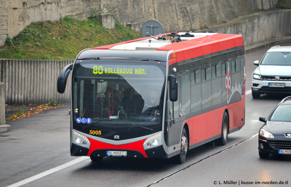 Братислава, SOR NS 12 Electric № 3005