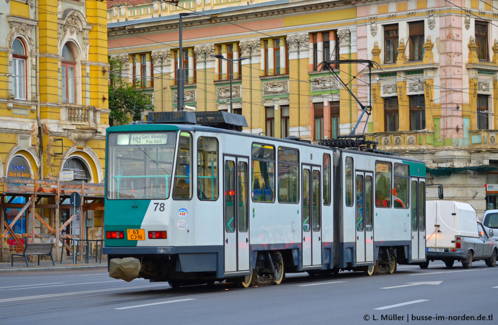 Cluj-Napoca, Tatra KT4DM № 78