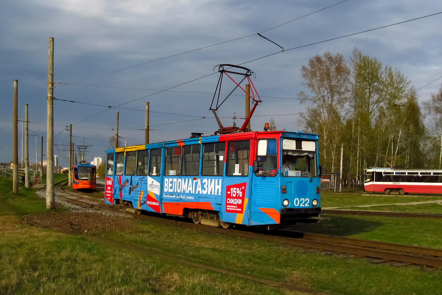 Набережные Челны, 71-605 (КТМ-5М3) № 022