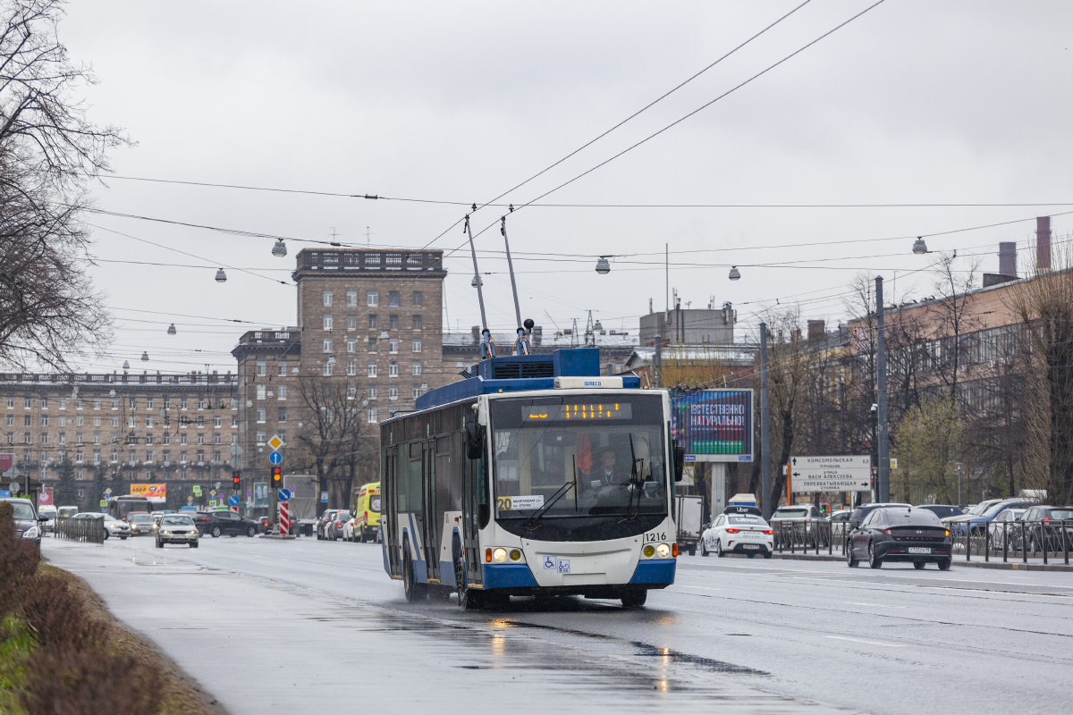 Санкт-Петербург, ВМЗ-5298.01 «Авангард» № 1216
