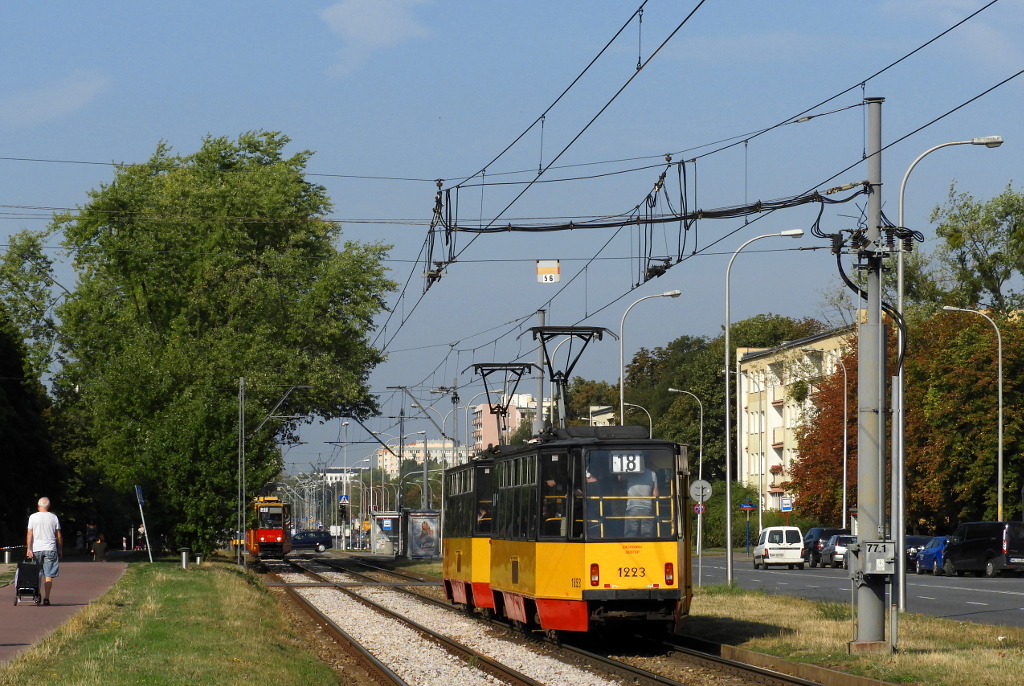 Warsaw, Konstal 105Na № 1223