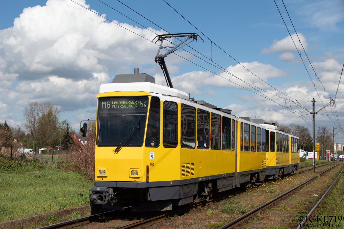 Berlīne, Tatra KT4DM № 6166; Berlīne — Last days of Tatra service