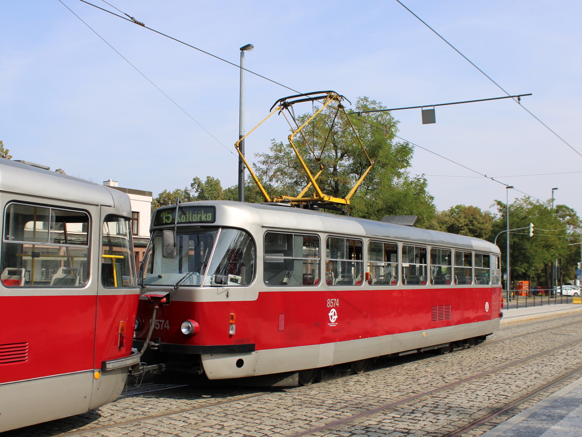 Prague, Tatra T3R.P № 8574