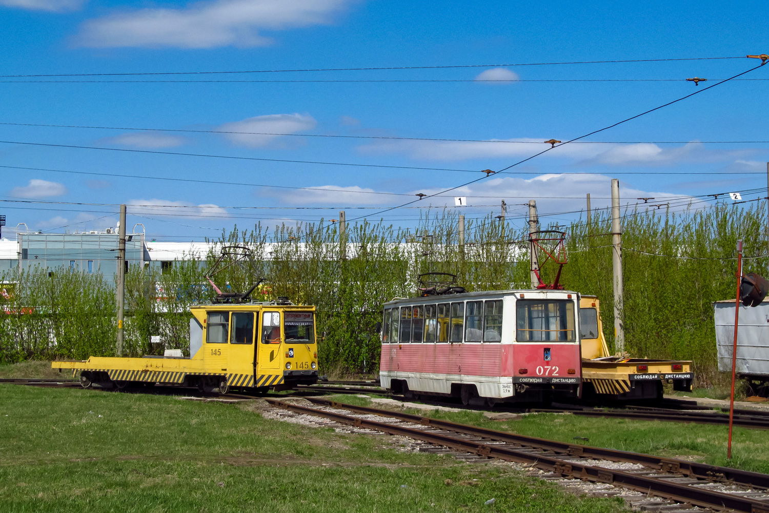Naberežnõje Tšelnõ, 71-605 (KTM-5M3) № 145; Naberežnõje Tšelnõ, 71-605 (KTM-5M3) № 072 Naberežnõje Tšelnõ, 71-605 (KTM-5M3) № 145; Naberežnõje Tšelnõ, 71-605 (KTM-5M3) № 072