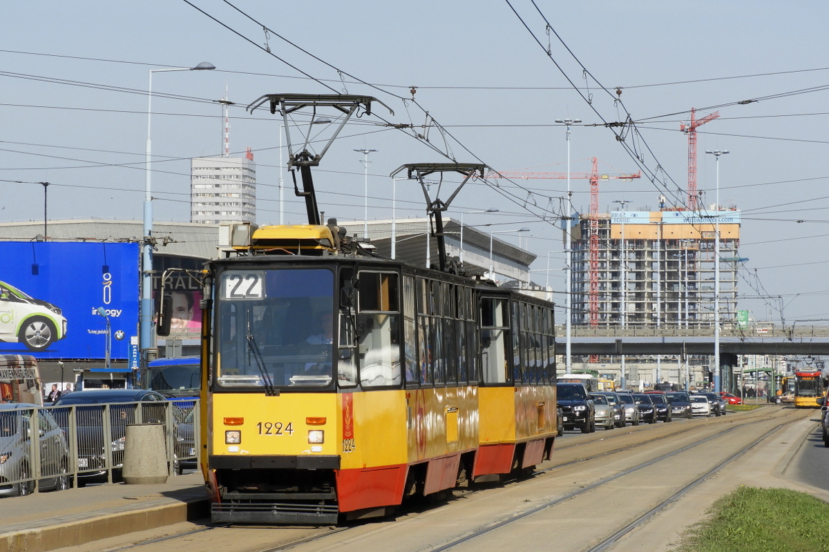 Warsaw, Konstal 105Na № 1224