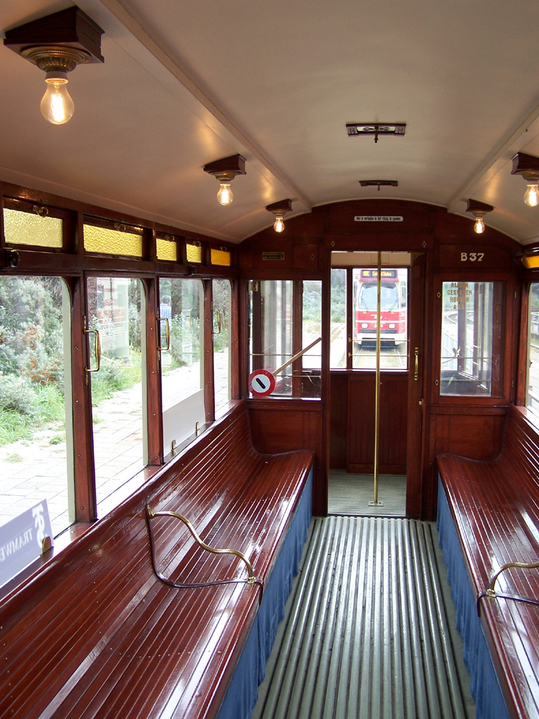 The Hague, Werkspoor 2-axle trailer car № B37 The Hague, Werkspoor 2-axle trailer car № B37