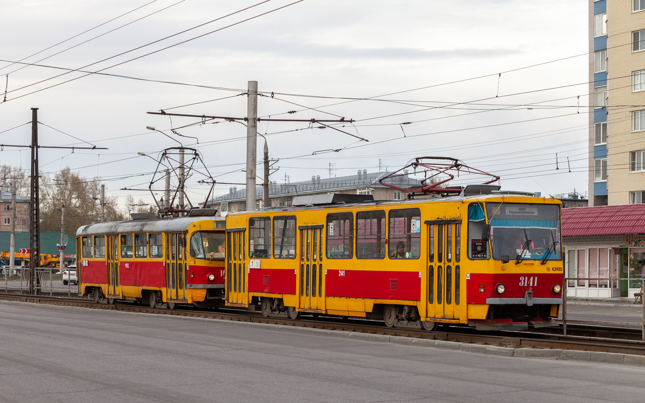 Барнаул, Tatra T6B5SU № 3141