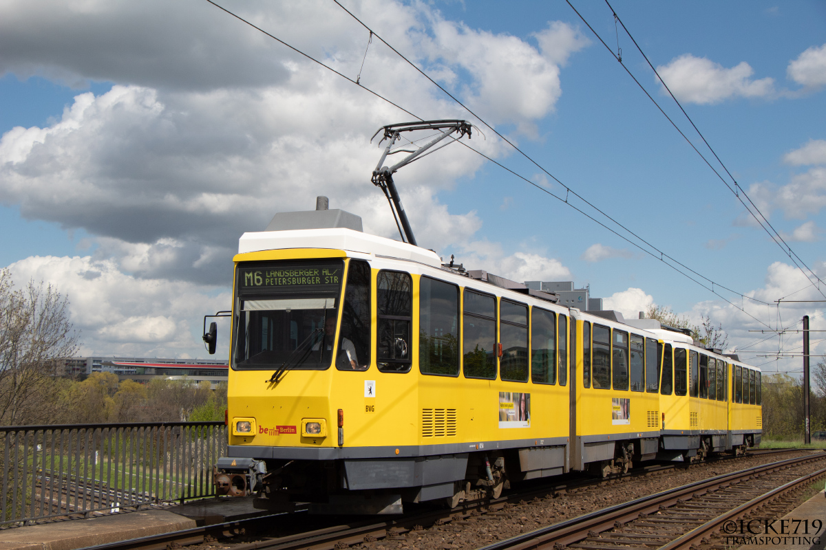 Берлин, Tatra KT4DM № 6154; Берлин — Последние дни работы вагонов Tatra в Берлине