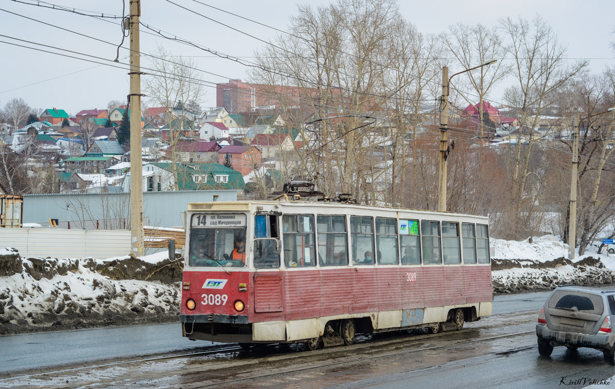 Новосибирск, 71-605 (КТМ-5М3) № 3089 Новосибирск, 71-605 (КТМ-5М3) № 3089