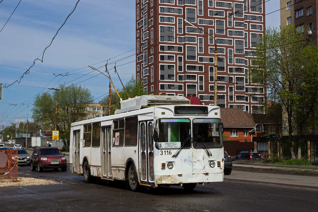Рязан, ЗиУ-682ГМ1 (с широкой передней дверью) № 3116