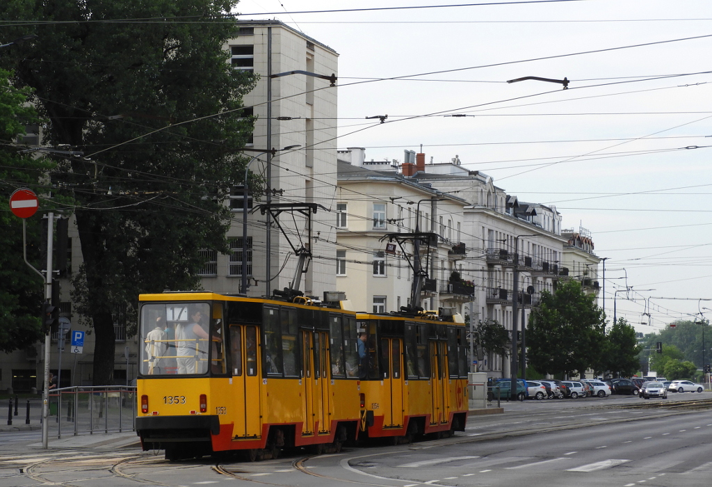 Варшава, Konstal 105Na № 1353
