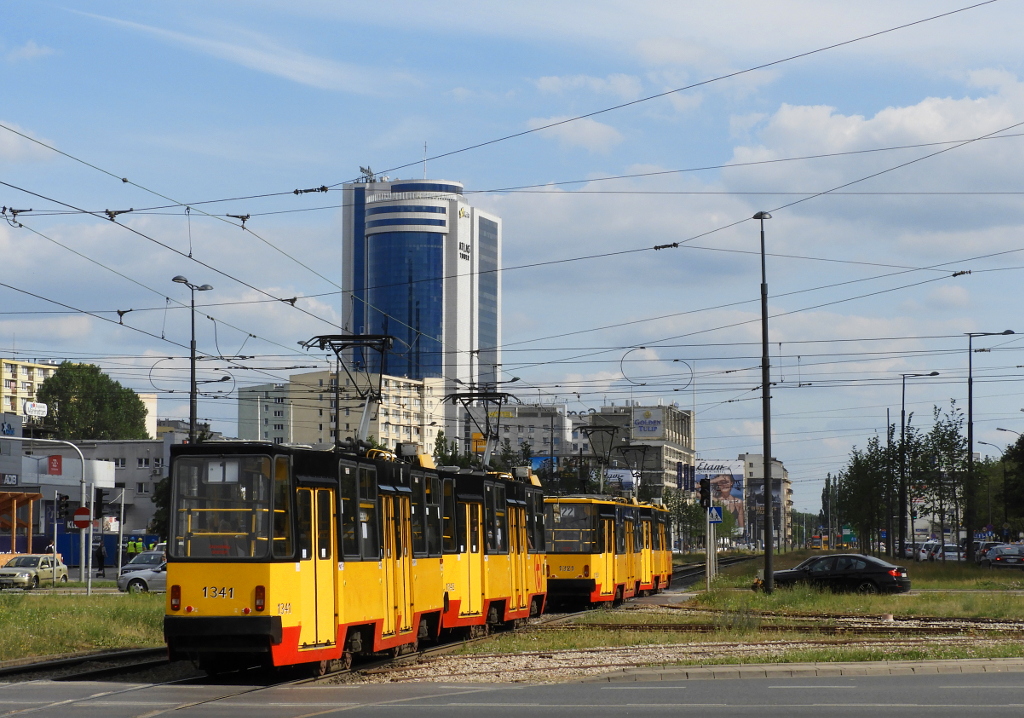 Варшава, Konstal 105Na № 1341
