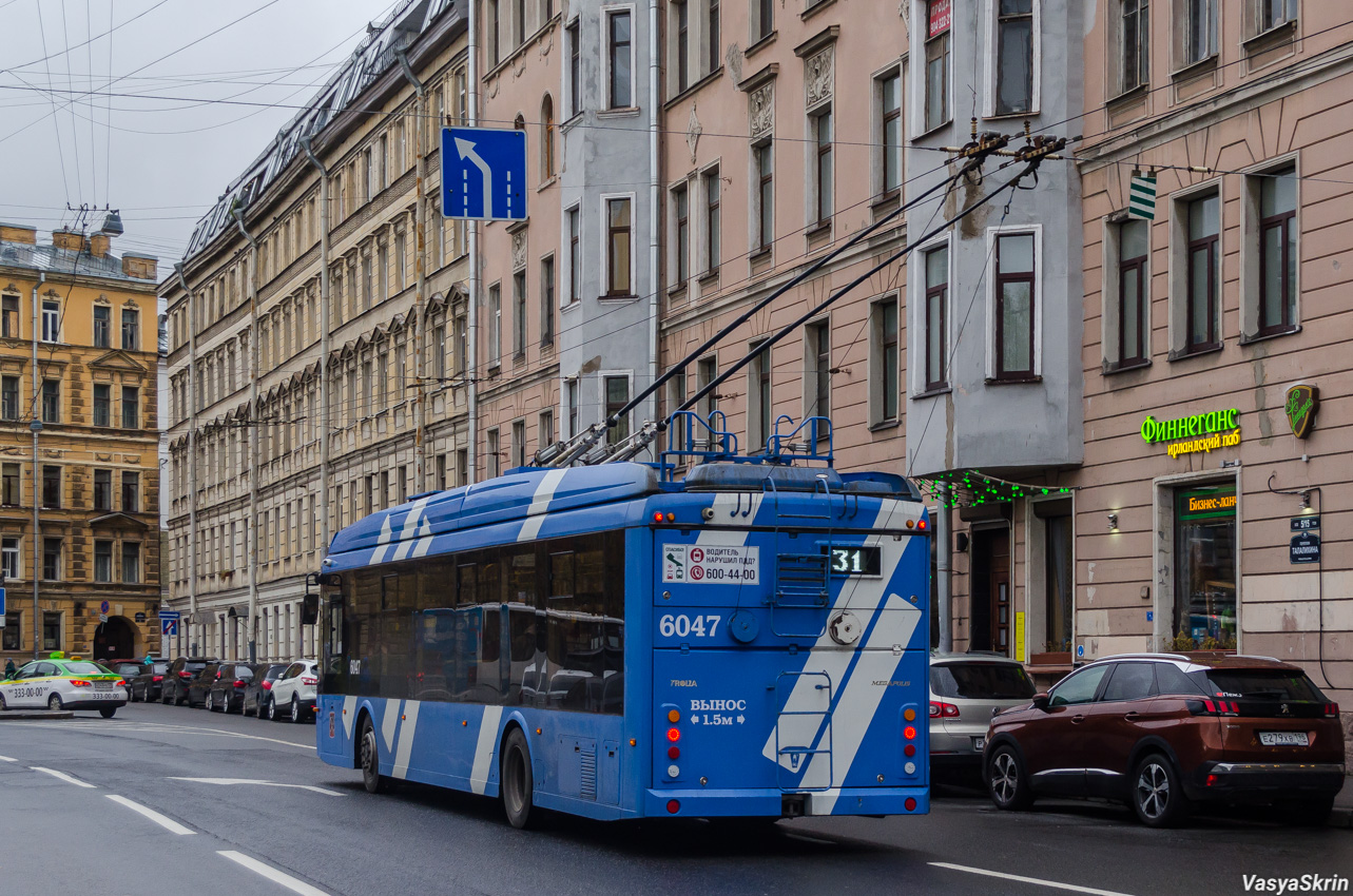 Санкт-Петербург, Тролза-5265.08 «Мегаполис» № 6047