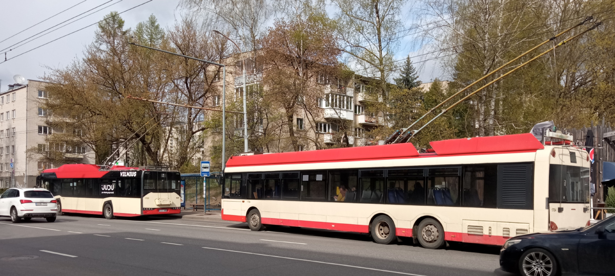 Vilnius, Solaris Trollino II 15 AC N°. 1704