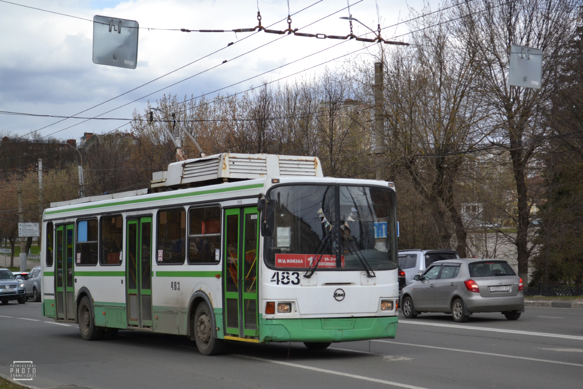 Иваново, ЛиАЗ-5280 № 483
