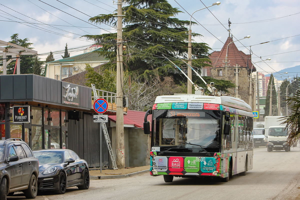 Крымскі тралейбус, Тролза-5265.05 «Мегаполис» № 8600