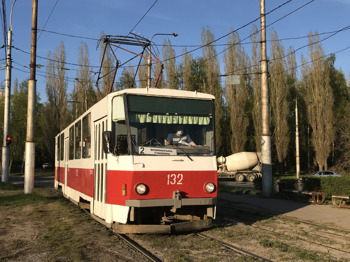 Lipetsk, Tatra T6B5SU № 132