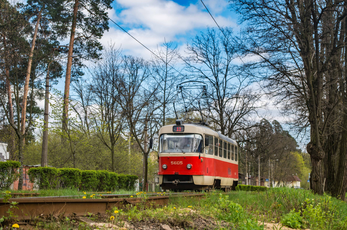 Kiev, Tatra T3SU N°. 5605 Kiev, Tatra T3SU N°. 5605