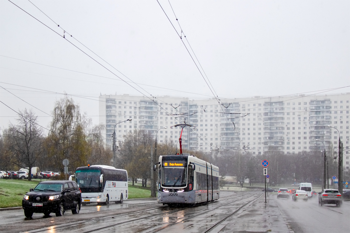 Москва, 71-414 (Pesa Fokstrot) № 3506