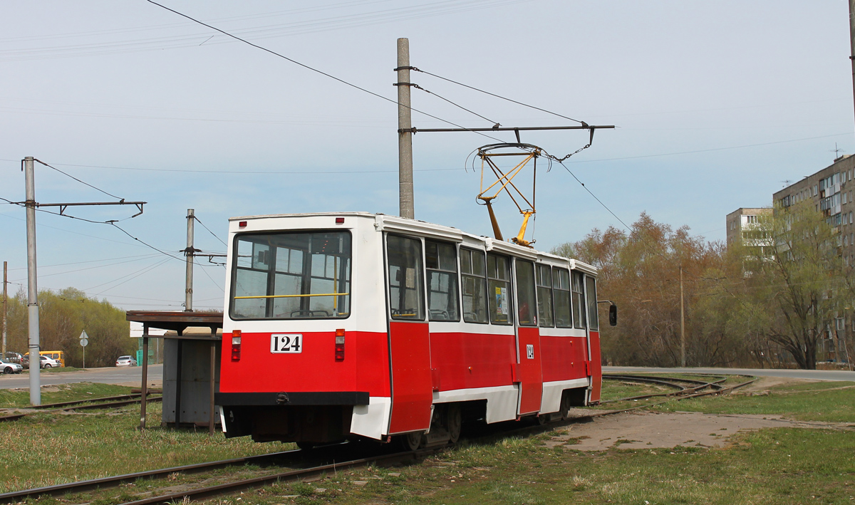 Омськ, 71-605ЭП № 124 Омськ, 71-605ЭП № 124