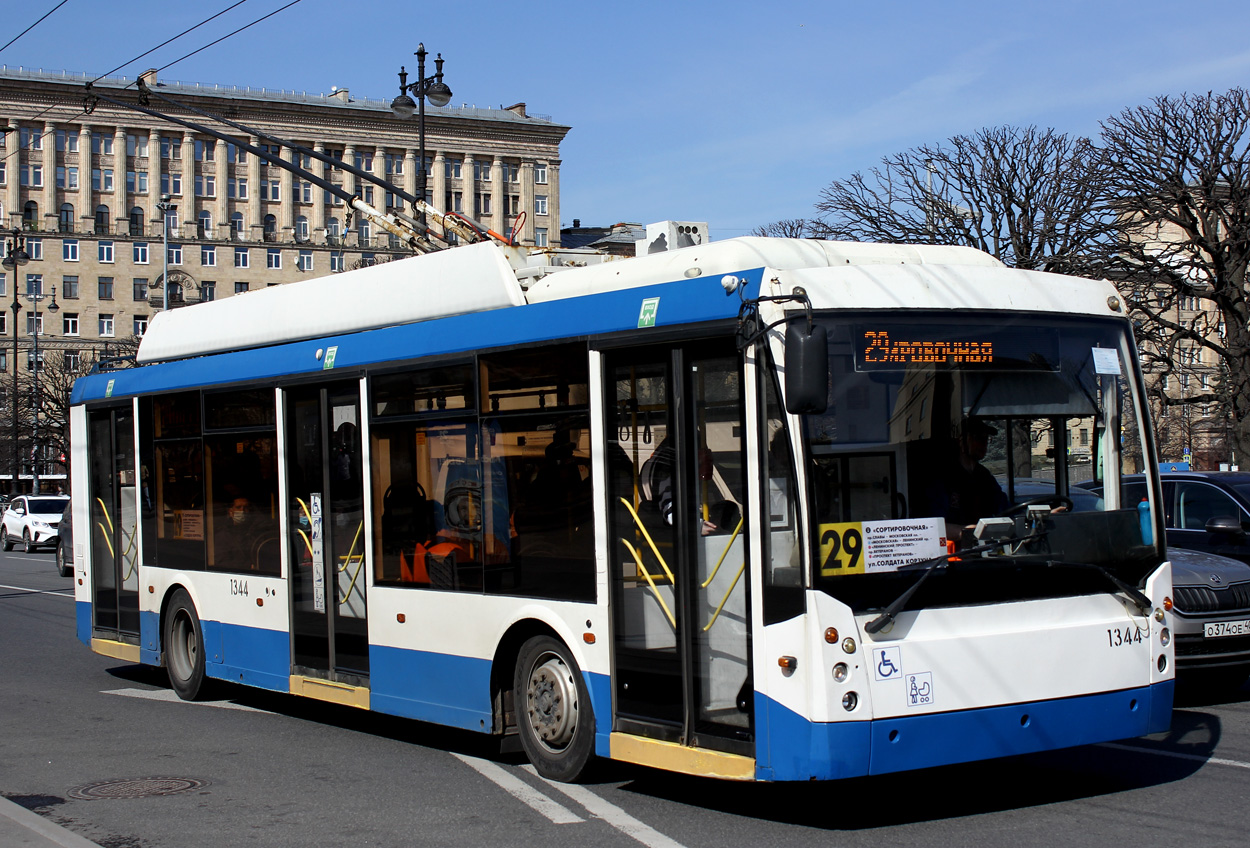 Санкт-Петербург, Тролза-5265.00 «Мегаполис» № 1344