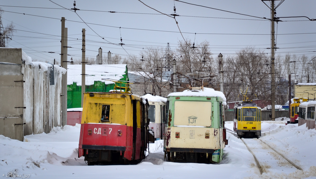 Новосибирск, ВТК-24 № СД-7; Новосибирск, 71-605А № ЭВК-1