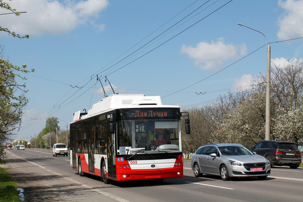 Луцк, Богдан Т70117 № 009; Луцк — Проводное воскресение, маршруты на с. Гаразджа