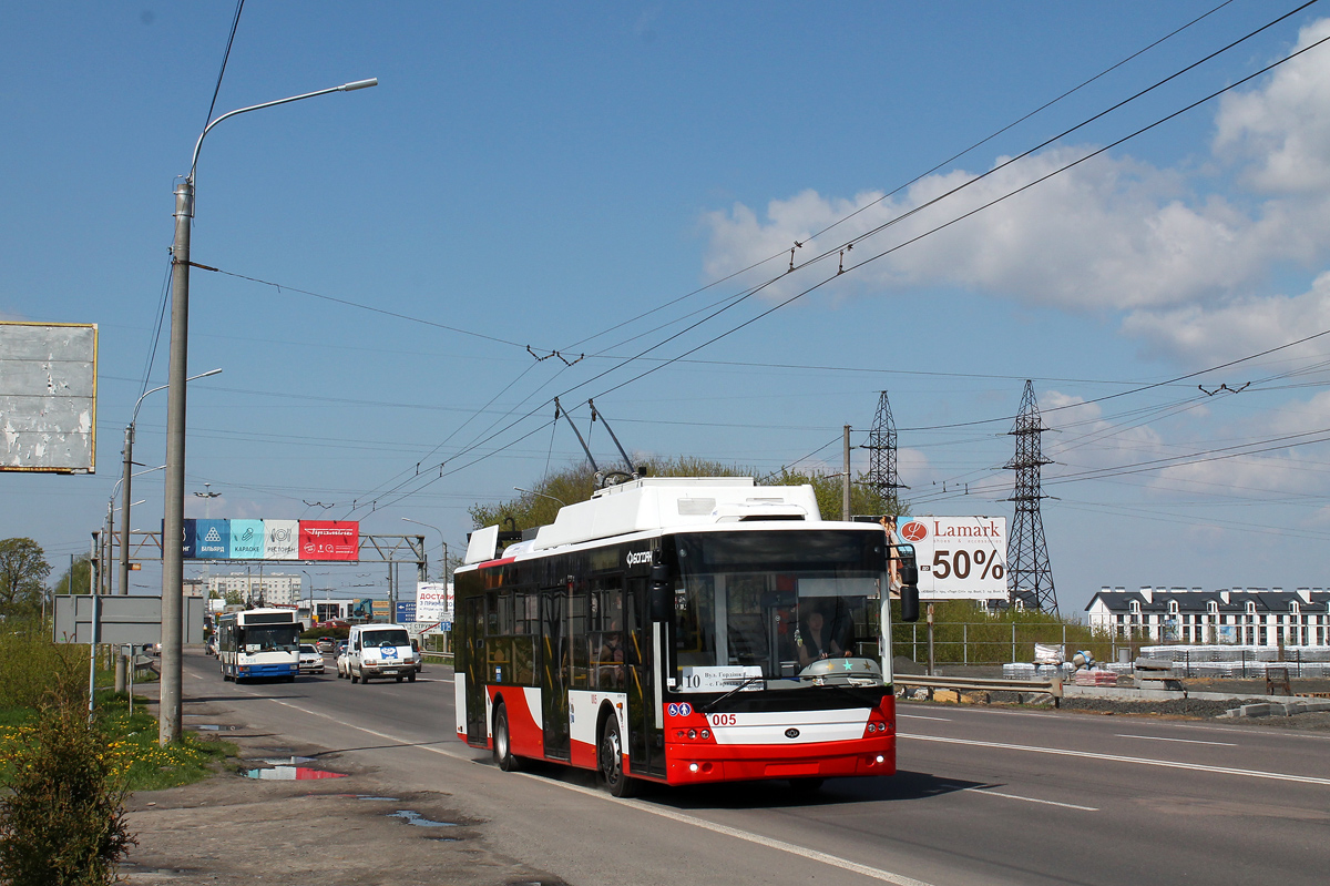 Lutsk, Bogdan T70117 № 005; Lutsk — Memorial Sunday, routes to Harazdzha