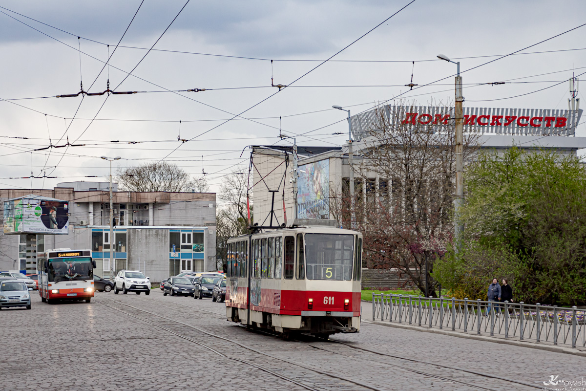 Калининград, Tatra KT4D № 611