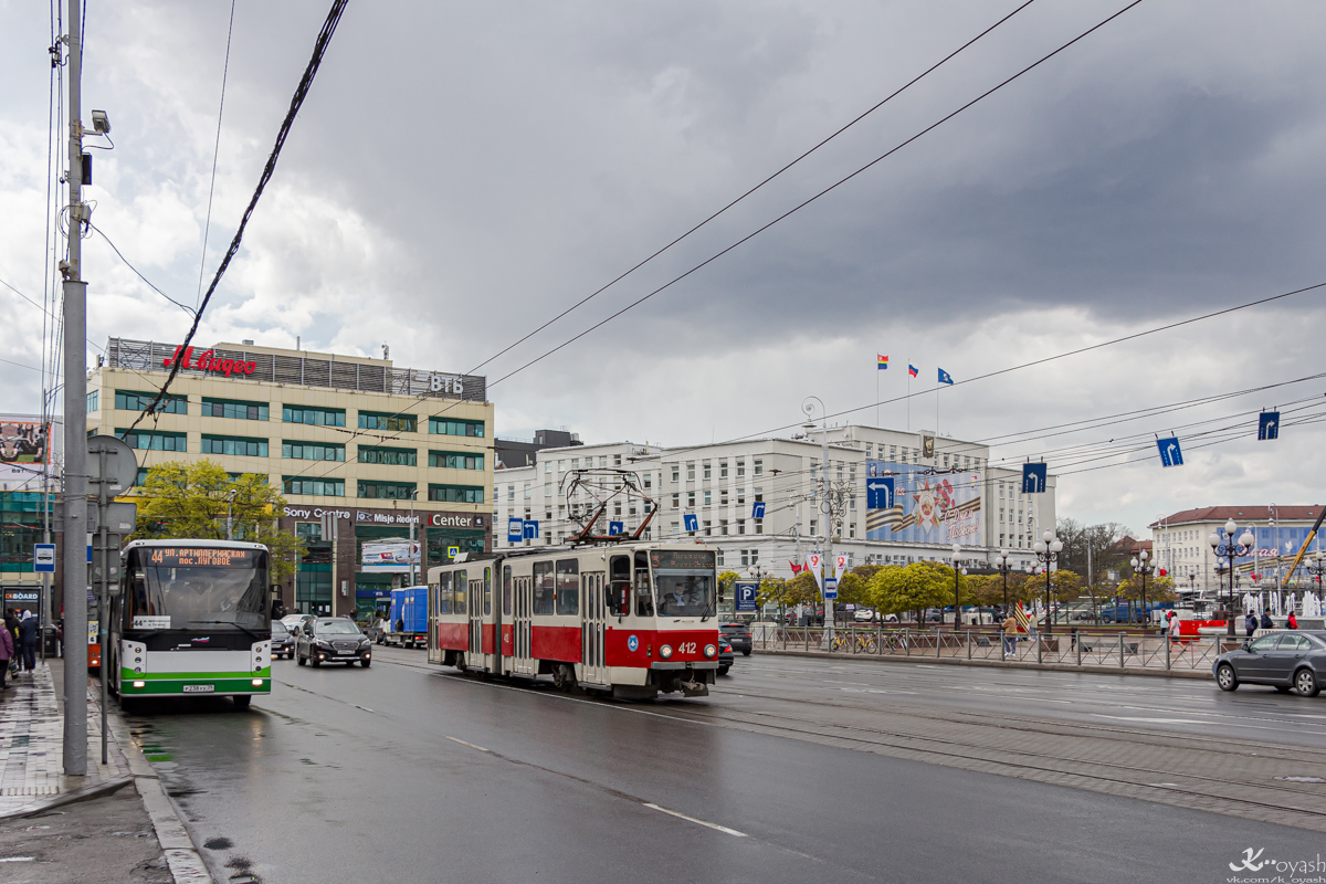 Калининград, Tatra KT4SU № 412