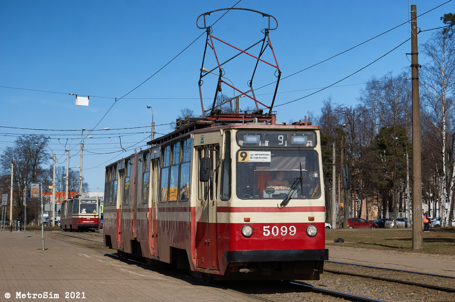 Санкт-Петербург, ЛВС-86К № 5099