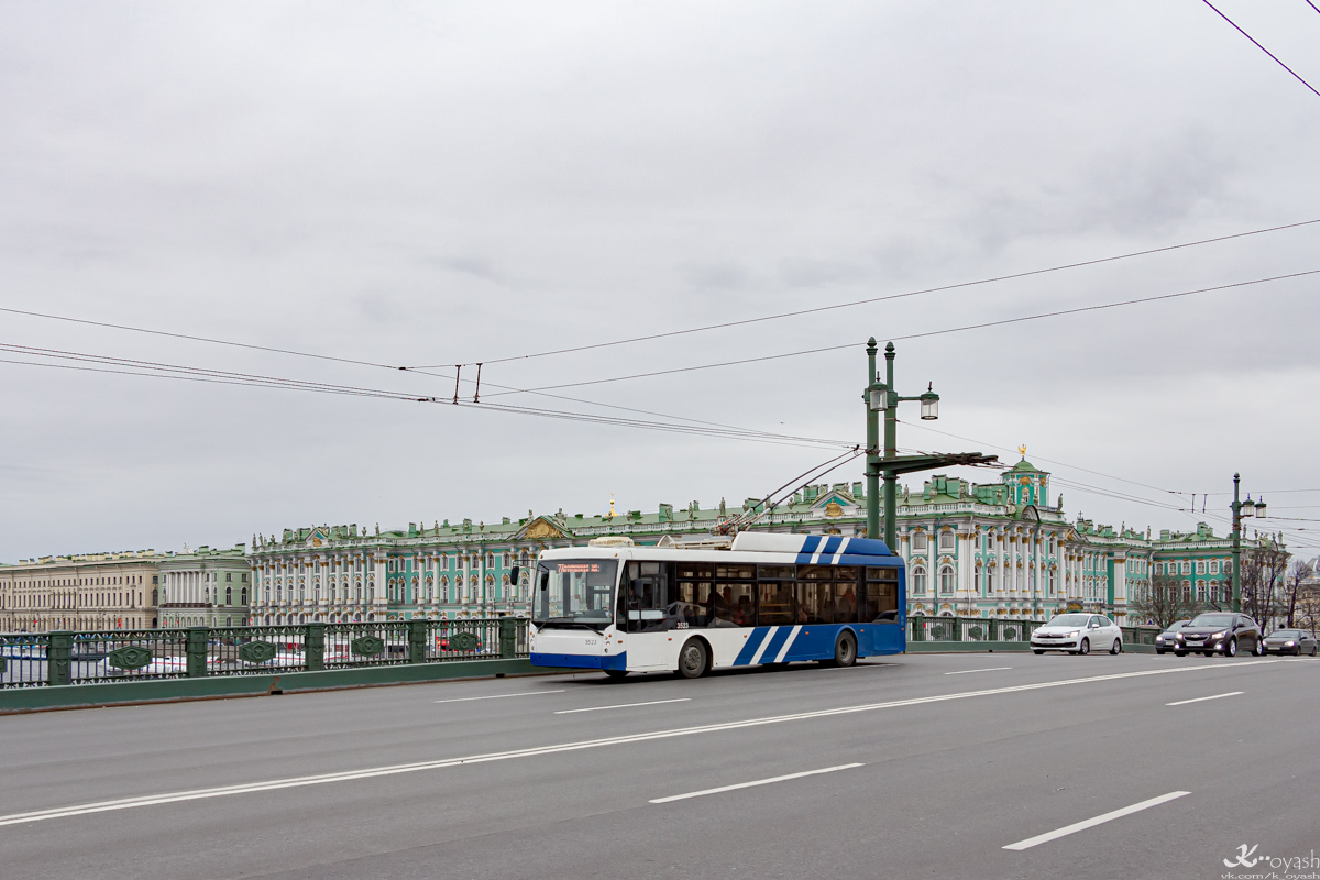 Sankt Peterburgas, Trolza-5265.00 “Megapolis” nr. 3523 Sankt Peterburgas, Trolza-5265.00 “Megapolis” nr. 3523