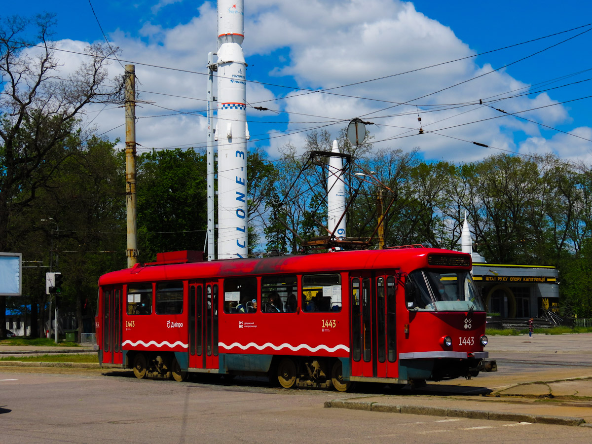 Днепр, Tatra T4D-MT № 1443