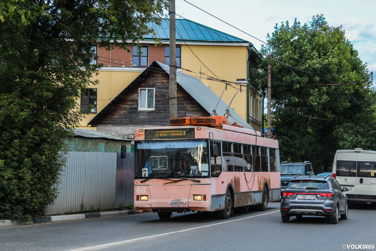 Тверь, Тролза-5275.05 «Оптима» № 48; Тверь — Последние годы тверского троллейбуса (2019 — 2020 гг.)
