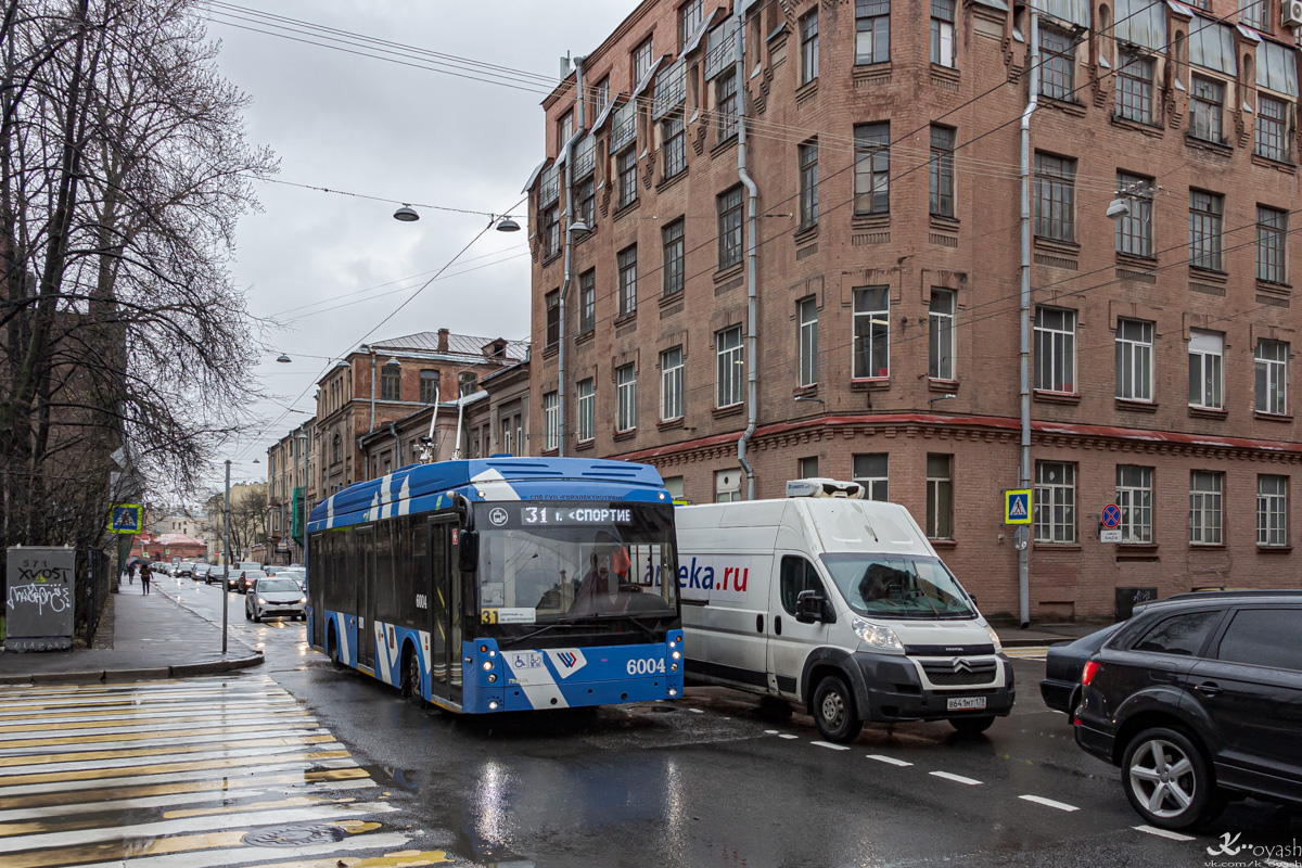 Санкт-Петербург, Тролза-5265.02 «Мегаполис» № 6004