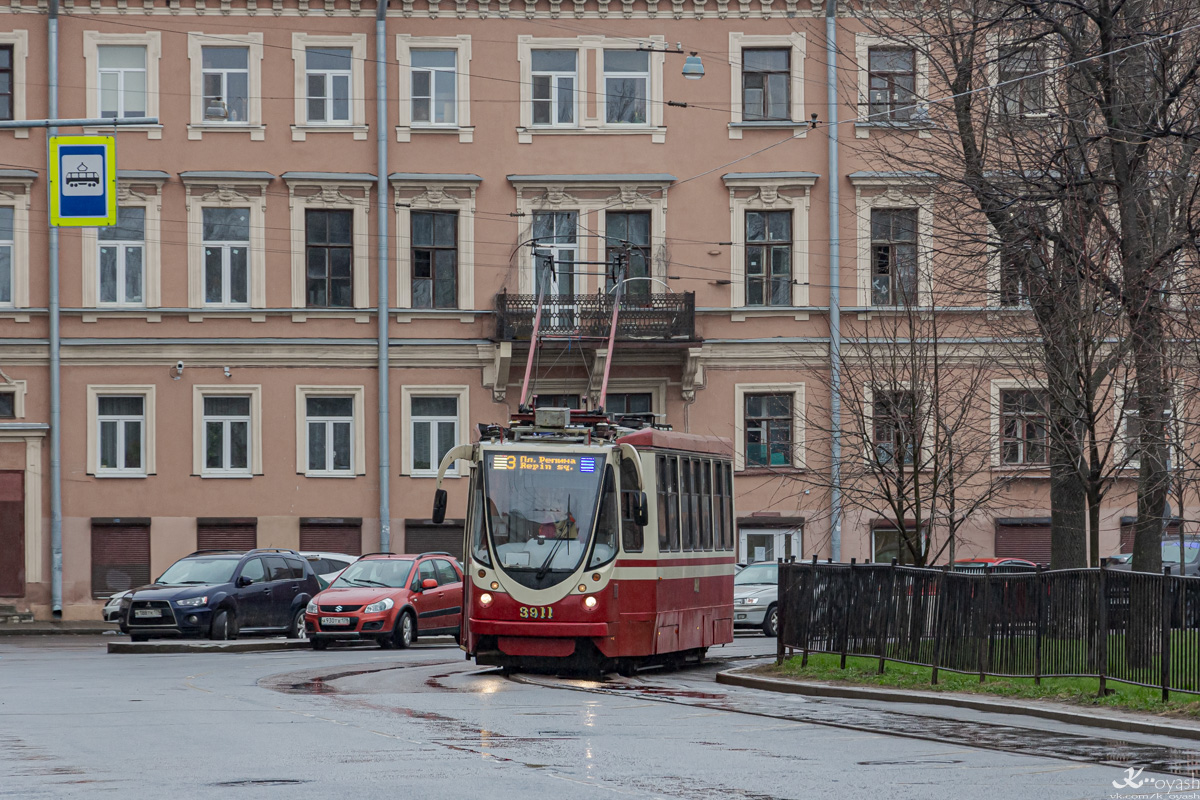 Санкт-Петербург, 71-134А (ЛМ-99АВН) № 3911