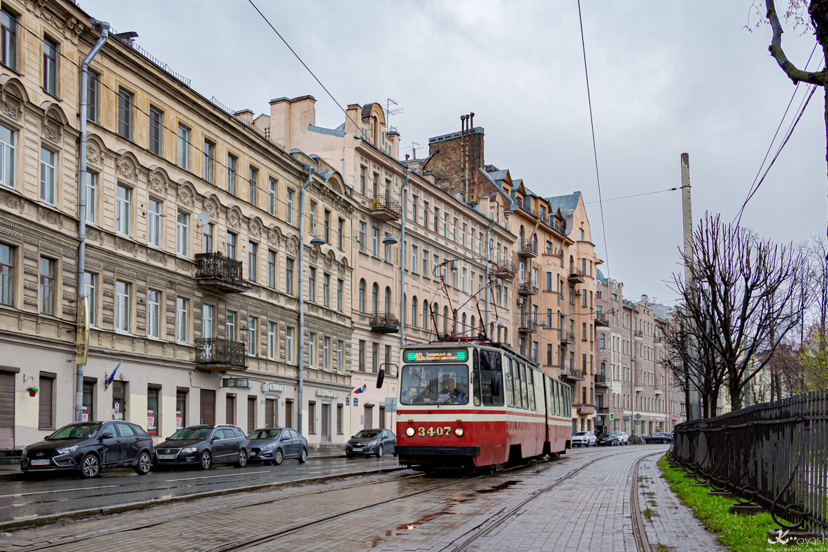 Санкт-Петербург, ЛВС-86К № 3407