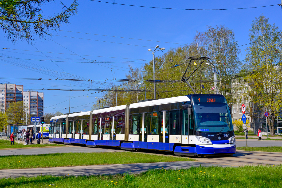 Рига, Škoda 15T1 ForCity Alfa Riga № 58033