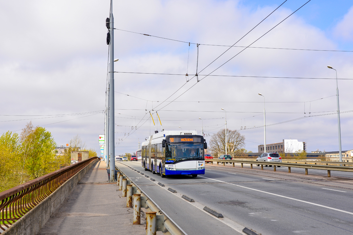 Рига, Škoda 27Tr Solaris III № 27515