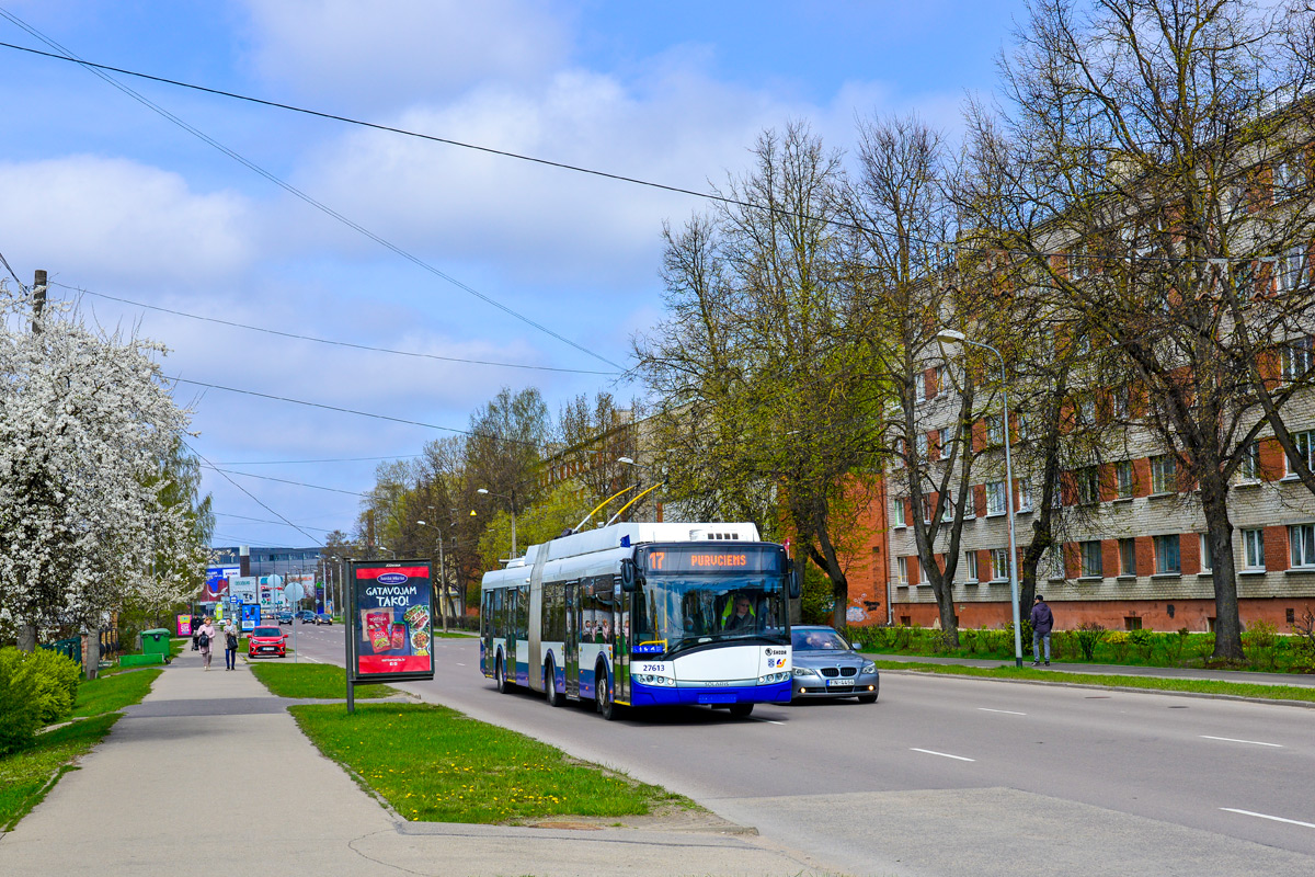 Рига, Škoda 27Tr Solaris III № 27613
